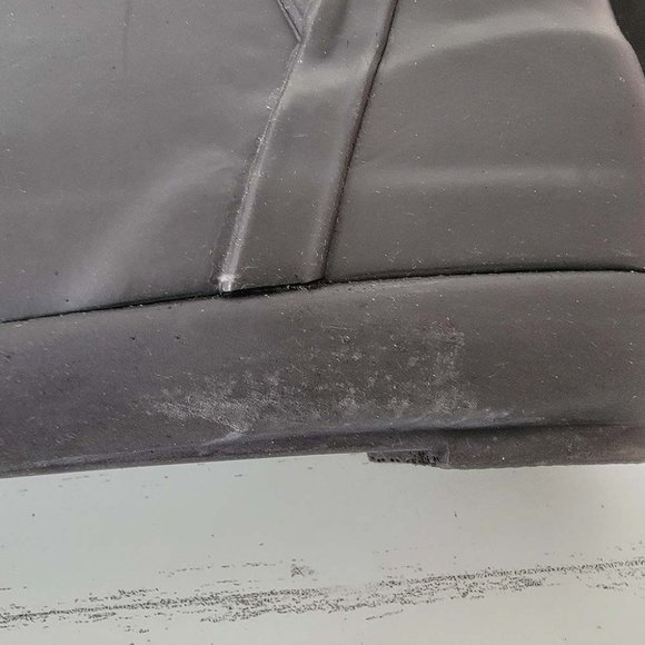 London Fog Piccadilly Women's Black Pull-On Ankle Rain Boots Size US 9M *EUC* - Picture 12 of 13